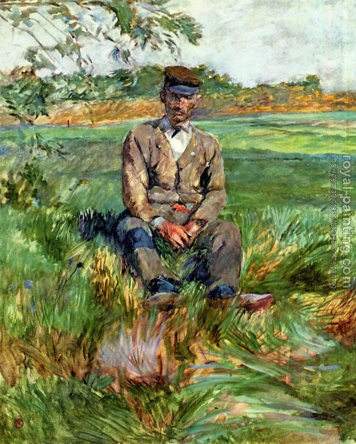 Henri De Toulouse-Lautrec : A Laborer at Celeyran